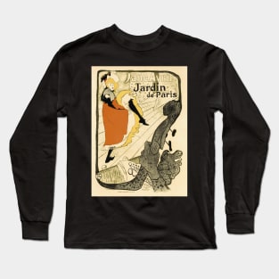 Jane Avril by Toulouse-Lautrec Long Sleeve T-Shirt